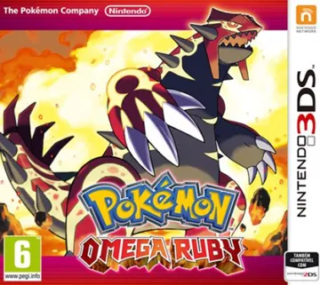 Pokemon Omega Ruby (Korea) (En,Ja,Fr,De,Es,It,Ko) (Rev 2) box cover front